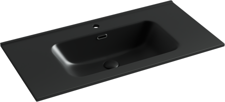 Раковина Ceramica Nova Element CN7002MB 91x46 черная матовая фото