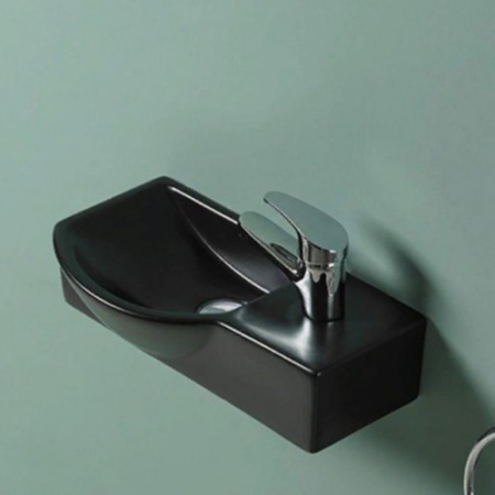 Мини-раковина CeramaLux NC 7947ALMB 40х22 фото