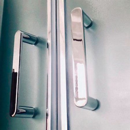 Душевая кабина Royal Bath НК RB100HK7-WC-CH 100x100 фото