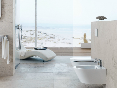 Клавиша смыва Geberit Sigma 70 115.630.SI.1 белая фото