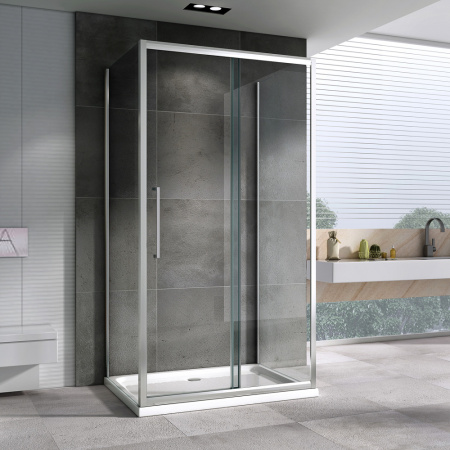 Душевой уголок ABBER Schwarzer Diamant AG30160H-S75-S75 160x75 фото