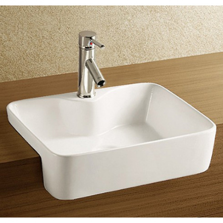 Раковина полувстраиваемая WeltWasser Deilbach DEILBACH 4014 48х37 фото