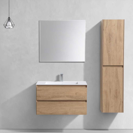 Тумба под раковину Vincea Luka VMC-2L800NO N.Oak 80 см фото