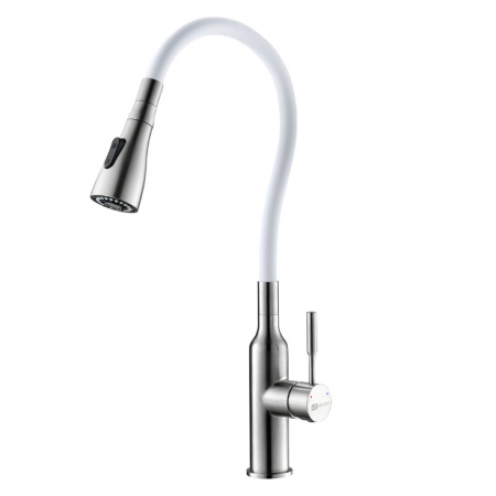 Смеситель для кухни Lemark Expert LM5082S-White фото