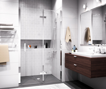 Душевая дверь WasserKRAFT Aller 10H05R 120 см фото