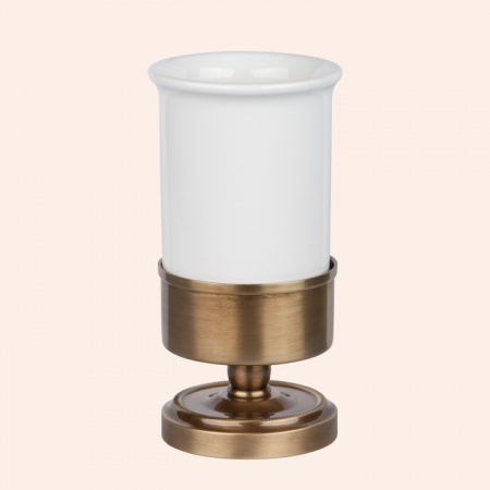 Стакан для зубных щеток настольный Tiffany World Bristol TWBR190br фото