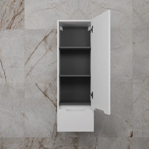 Шкаф пенал Style Line Матис 36 Plus ЛС-00002448 белый фото