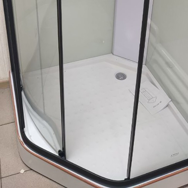 Душевая кабина Parly Penta P91B 90x90 черная фото