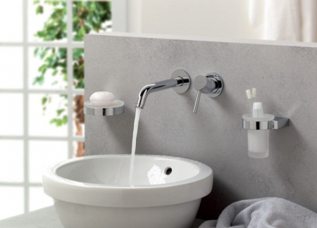 Стакан для зубных щеток стеклянный Kludi A-XES 4897505 фото