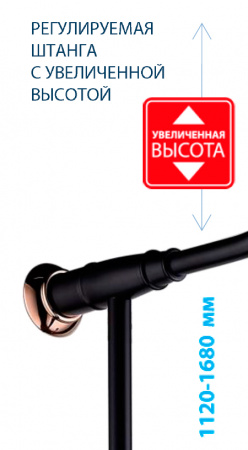 Душевая система (стойка) Lemark Prime LM6162BRG фото