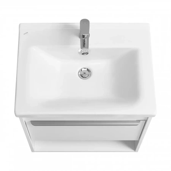 Тумба под раковину Акватон Хоуп 60 1A287201HP2B0 белая матовая фото