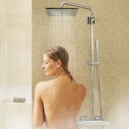 Душевая система (стойка) с термостатом Grohe Rainshower 27569000 фото