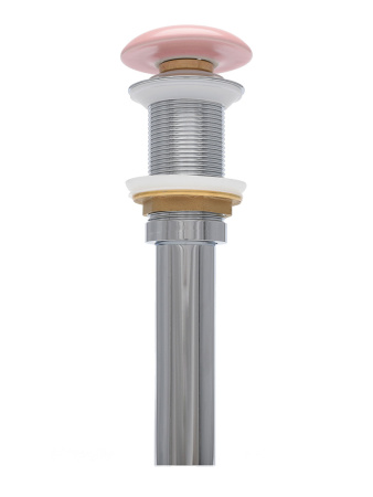 Донный клапан для раковины без перелива AQUAme AQM7002-0MP розовый матовый фото