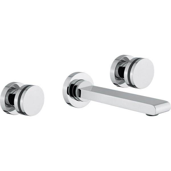 Смеситель для раковины двухвентильный Cezares Flat FLAT-BLS2-01-Sw фото
