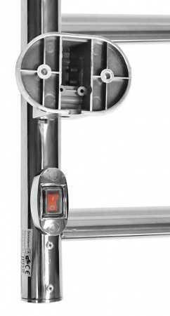 Полотенцесушитель электрический Domoterm Аврора 109-10 (53x87) (тэн справа) фото