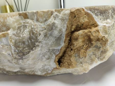 Накладная раковина из оникса Indo Erozy Sunset EO-00431 фото