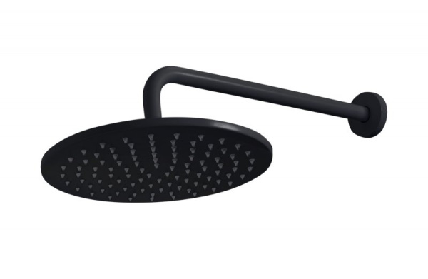 Верхний душ с кронштейном Cezares CZR CZR-B-TDD-30-NOP Черный матовый фото