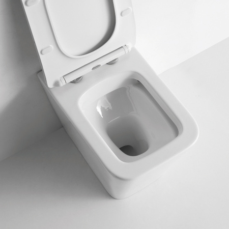 Унитаз приставной CeramaLux NS-3170 с сиденьем soft close фото