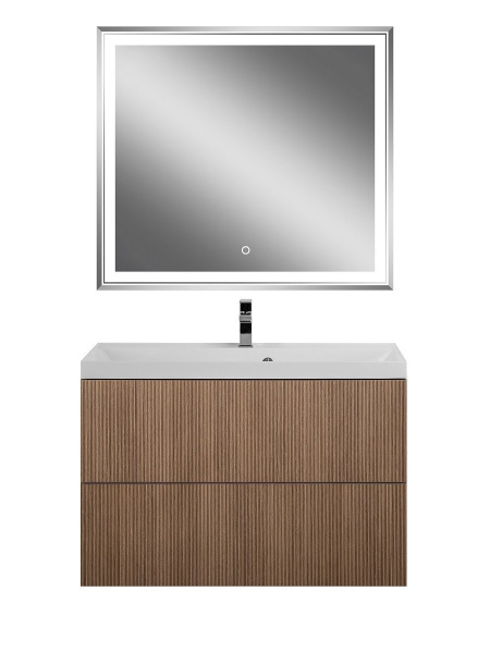 Тумба под раковину Art&Max Verona-Push AM-Verona-Push-900-2C-SO-KV кадена вуд фото