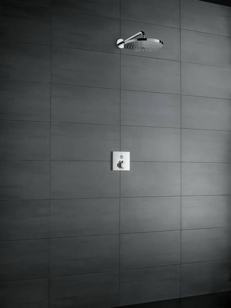 Термостат с запорным вентилем Hansgrohe ShowerSelect 15762000 фото