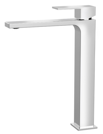 Высокий смеситель для раковины Kaiser Cube 01311 хром фото