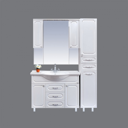 Зеркало-шкаф Misty Александра 105 П-Але04105-352Св фото