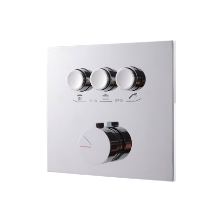 Душевая система скрытого монтажа Vincea Inspire VSFW-431I2RCH хром фото