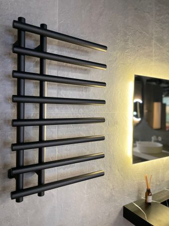 Электрический полотенцесушитель Boheme Uno 722-B черный фото