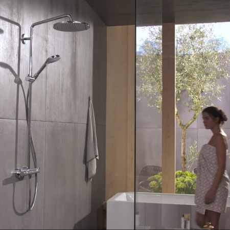 Душевая система (стойка) Hansgrohe Croma Select 280 Air 1jet Showerpipe 26790000 фото