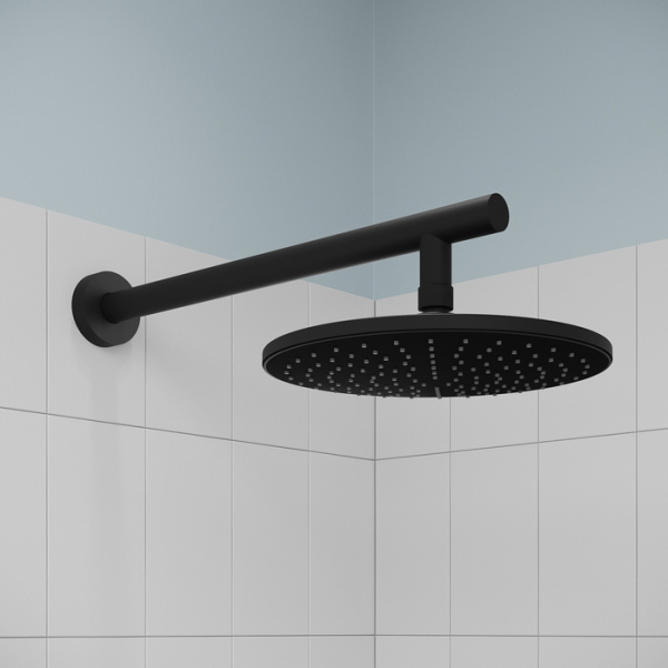 Душевая система скрытого монтажа Iddis Optima Home OPHBL01i66 черная матовая фото