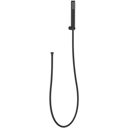 Душевая лейка со шлангом BelBagno Uno UNO-DFS-NERO черная матовая фото