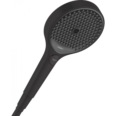 Душевая лейка Hansgrohe Rainfinity 130 3jet 26865670 черная матовая фото