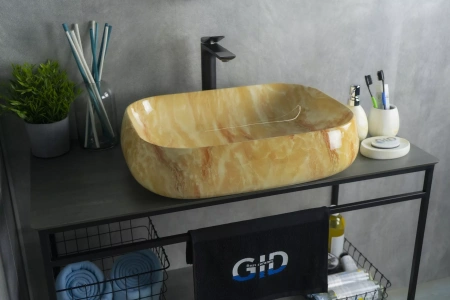 Накладная раковина GID MNC185 56х42 фото