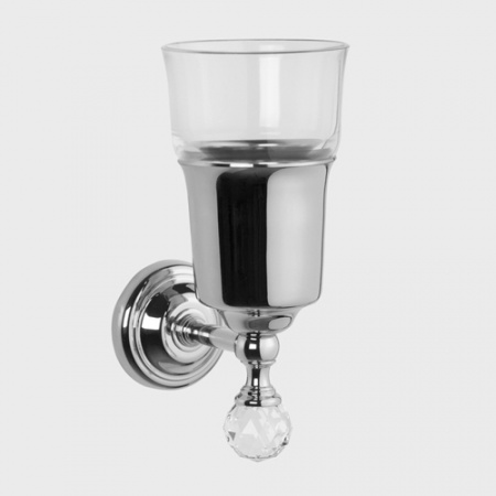 Подвесной стакан для зубных щеток Tiffany World Crystal TWCR109cr-sw фото