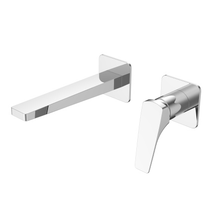 Настенный смеситель для раковины Vincea Puro VBFW-5P01CH хром фото