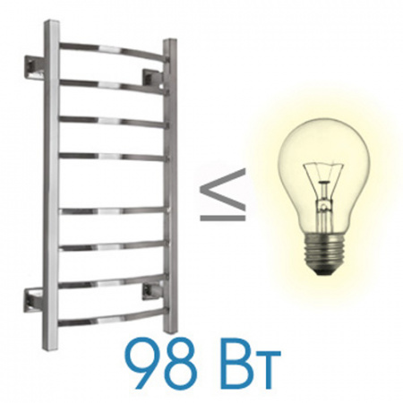Электрический полотенцесушитель Energy Grand EETRGRAND0804000000 80x40 фото
