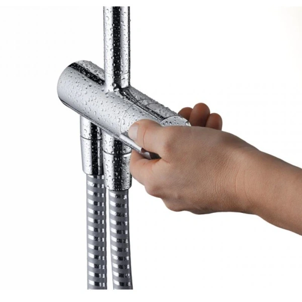 Душевая система Hansgrohe Vernis Shape Showerpipe 230 1jet Reno 26282000 хром фото