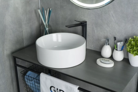 Накладная раковина GID 9011 40х40 фото