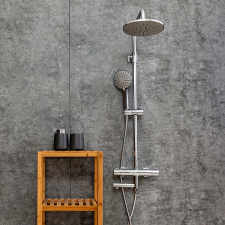 Душевая система Agger Thermo A2461100 Хром фото