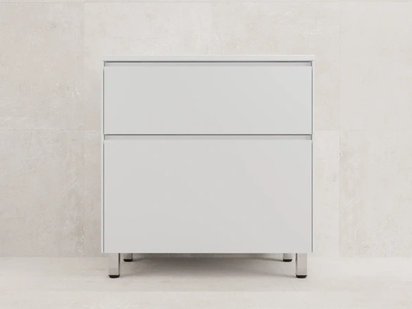 Тумба напольная под раковину Style Line Лима 80 ЛС-00002350 белая матовая фото