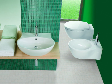 Биде Hatria Nido YXNI01 подвесное Белое фото