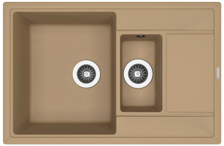 Кухонная мойка ЛИПСИ 780К Florentina 20.250.D0780 капучино фото