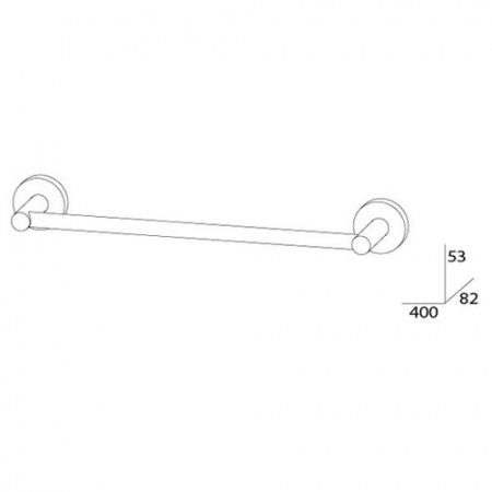 Держатель полотенца Artwelle Harmonia HAR 026 40 см фото