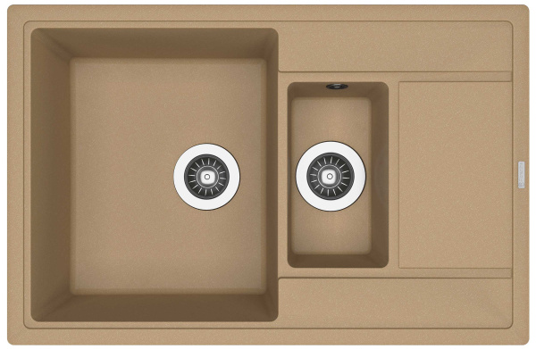 Кухонная мойка ЛИПСИ 780К Florentina 20.250.D0780 капучино фото