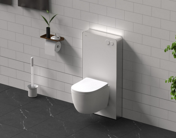 Инсталляционный модуль Abber AC0107MW белый фото