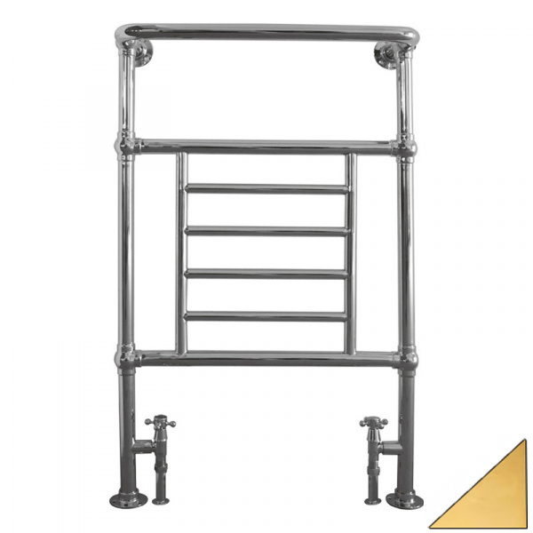 Водяной полотенцесушитель Cezares Corato CORATO-03 золото фото