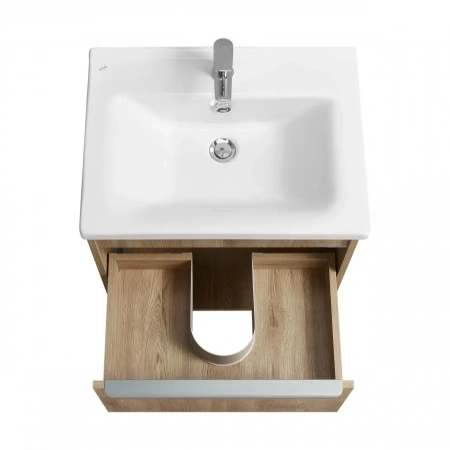 Тумба под раковину Акватон Хоуп 60 1A287201HP6C0 орех фото