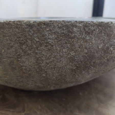Накладная раковина из речного камня RS01173 (47*45*14) C3 фото