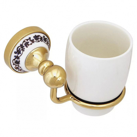 Стакан для зубных щеток Fixsen Bogema FX-78506G фото