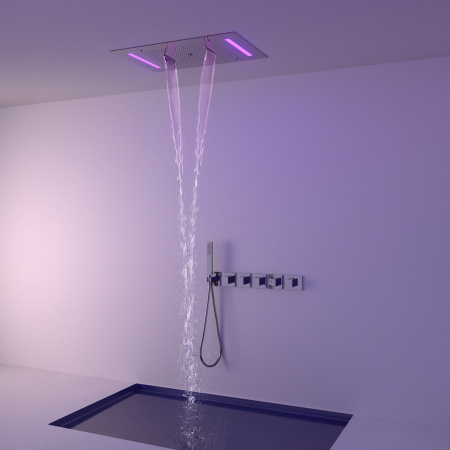 Душевая система встроенная с термостатом Timo Petruma SX-5229/00SM Хром фото